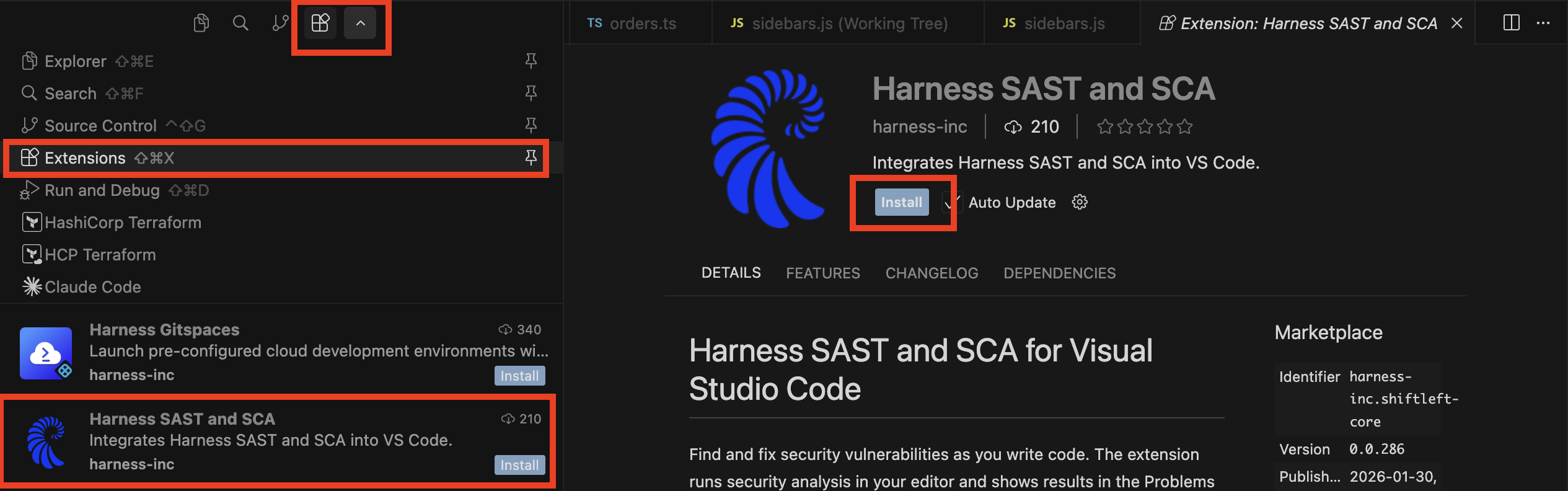 Review usage details
