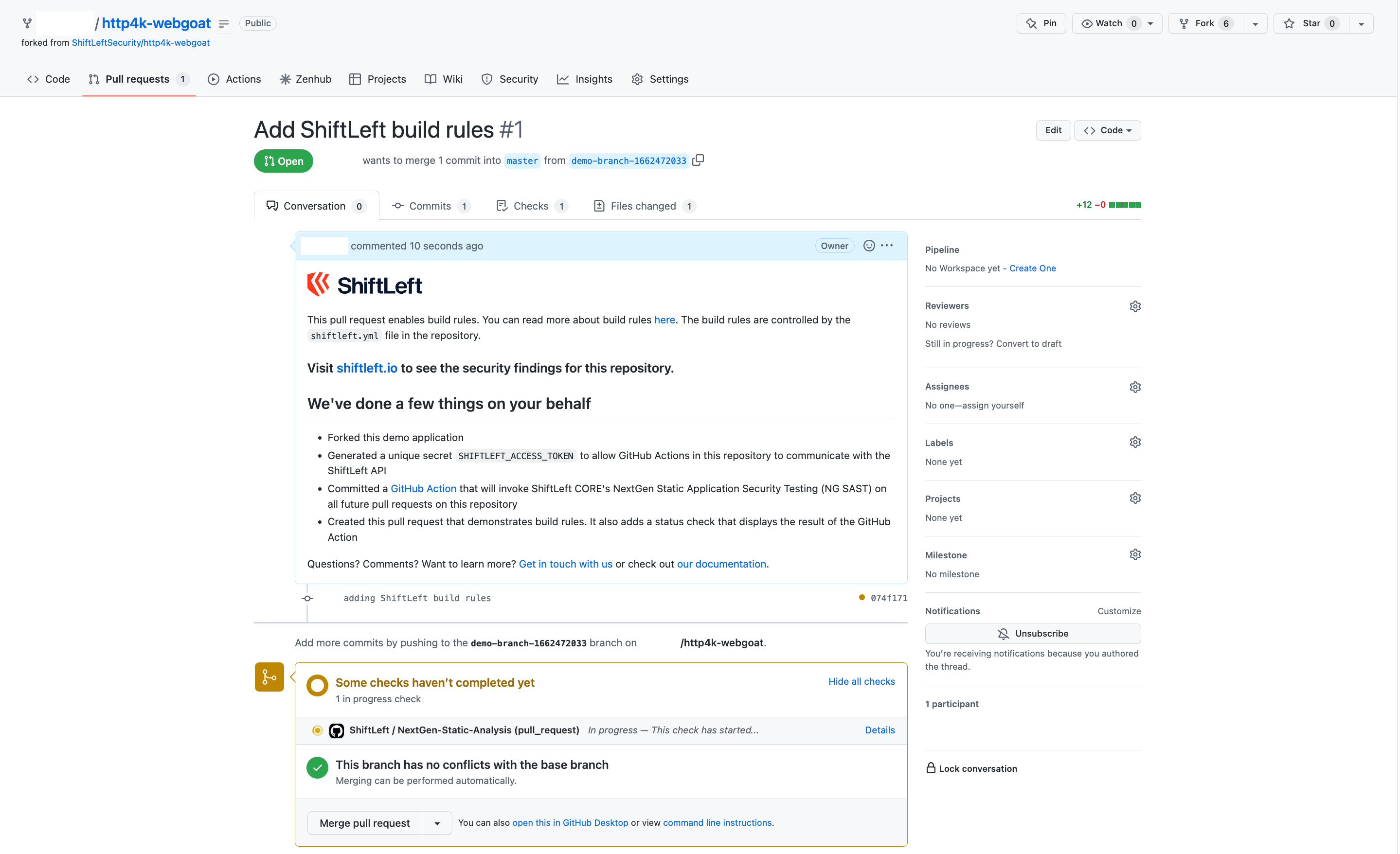 GitHub PR