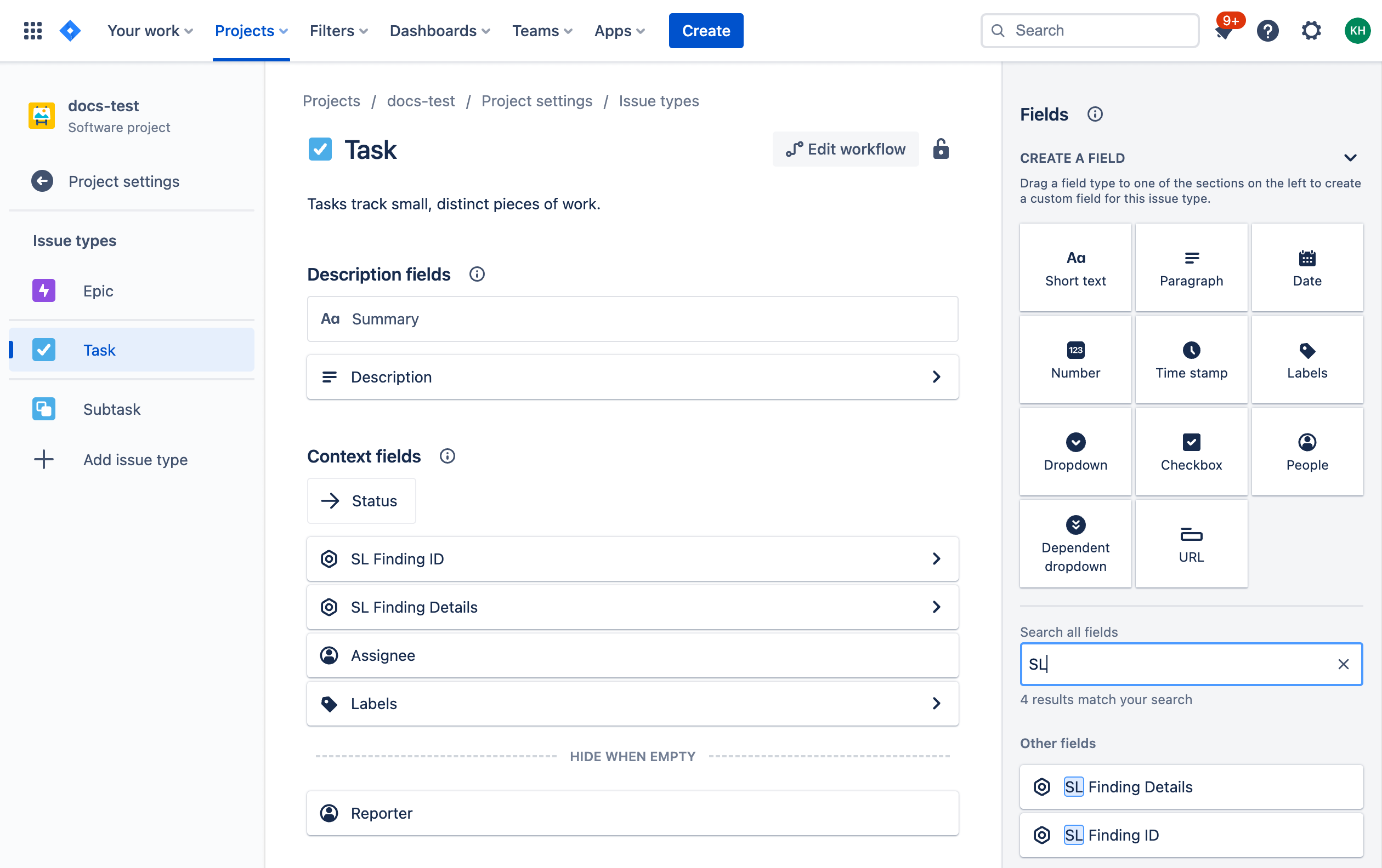 Add Context Fields