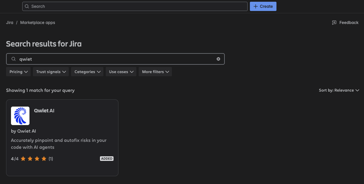 Find apps in marketplace
