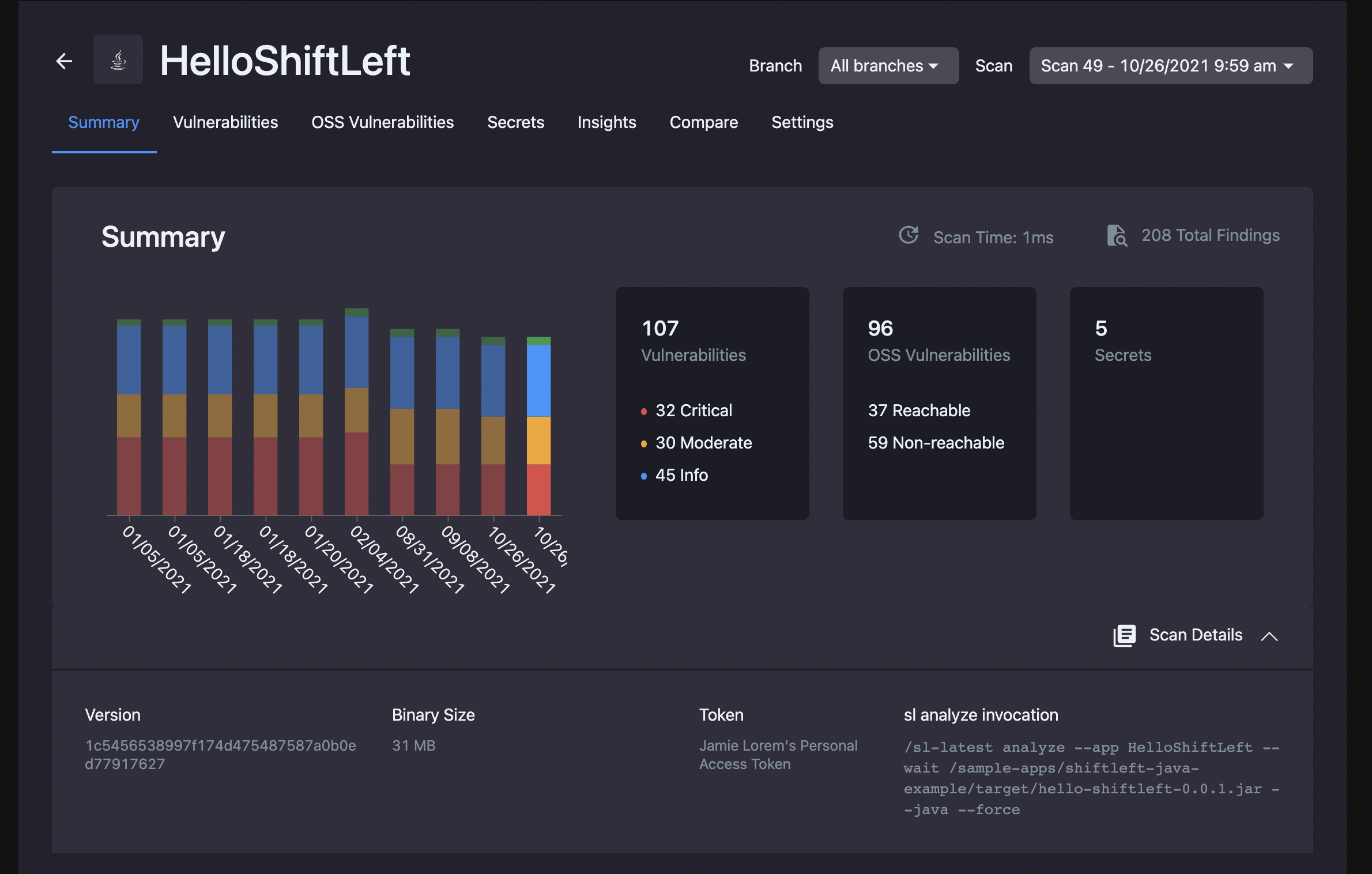 Vulnerability Summary